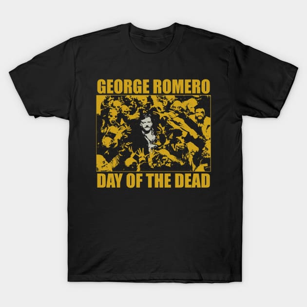 george romero T-Shirt by Genetics art